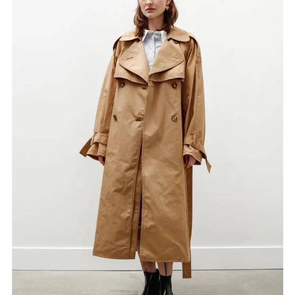 Perfect Acne Studios Capelet Trench Coat 100% Cotton, size S / 36 - Picture 4 of 16